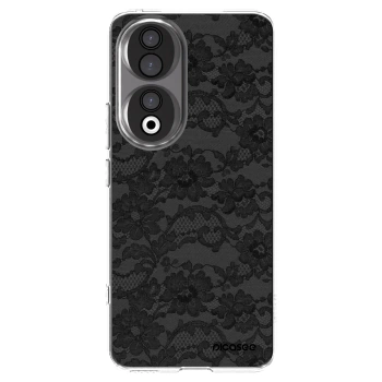 Picasee Honor 90 5G Hülle - Transparentes Silikon - Dark Elegance