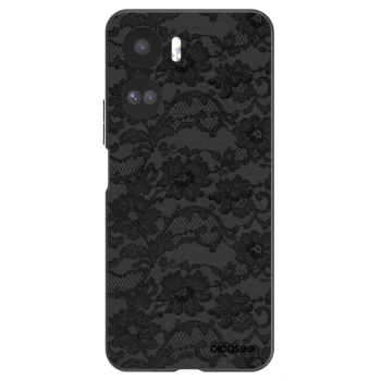 Picasee Honor 90 Lite 5G Hülle - Schwarzes Silikon - Dark Elegance