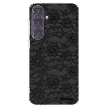 Picasee Samsung Galaxy S24+ S926B 5G Hülle - Transparentes Silikon - Dark Elegance