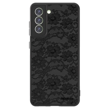 Picasee ULTIMATE CASE PowerShare für Samsung Galaxy S21 FE 5G - Dark Elegance