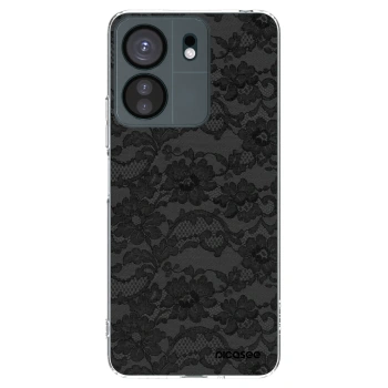 Picasee Xiaomi Redmi 13C 4G Hülle - Transparentes Silikon - Dark Elegance