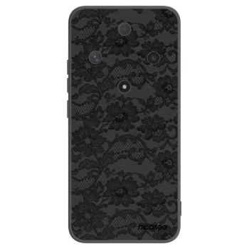 Picasee Honor Magic6 Lite 5G Hülle - Schwarzes Silikon - Dark Elegance