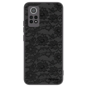 Picasee Xiaomi Redmi Note 12 Pro 4G Hülle - Schwarzes Silikon - Dark Elegance