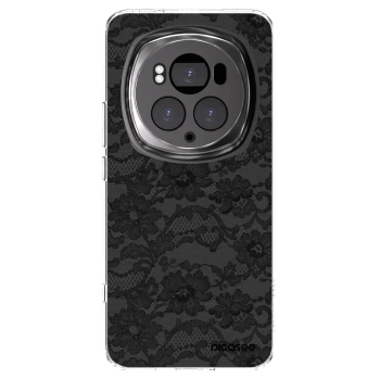 Picasee Honor Magic6 Pro Hülle - Transparentes Silikon - Dark Elegance