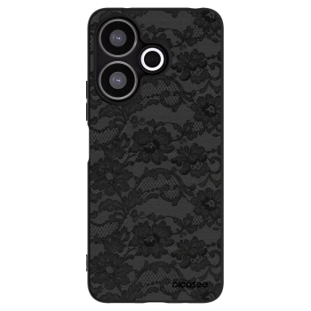 Picasee Xiaomi Redmi 13 4G Hülle - Schwarzes Silikon - Dark Elegance