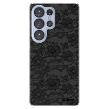 Picasee Samsung Galaxy S25 Ultra 5G Hülle - Transparentes Silikon - Dark Elegance