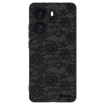 Picasee Xiaomi Poco X7 Pro 5G Hülle - Schwarzes Silikon - Dark Elegance