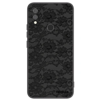 Picasee Xiaomi Redmi Note 7 Hülle - Schwarzes Silikon - Dark Elegance