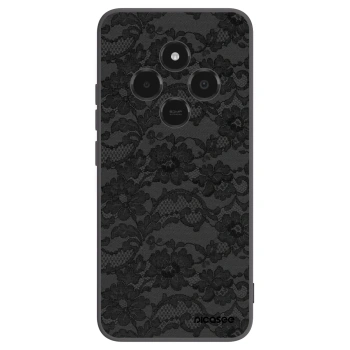 Picasee Xiaomi Poco C75 Hülle - Schwarzes Silikon - Dark Elegance