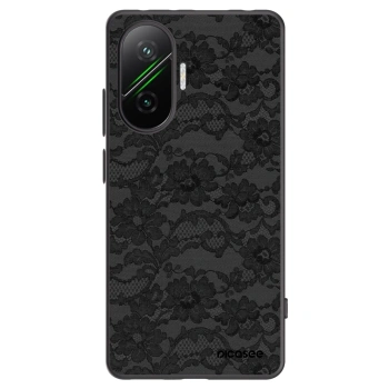 Picasee Xiaomi Poco F7 5G Hülle - Schwarzes Silikon - Dark Elegance