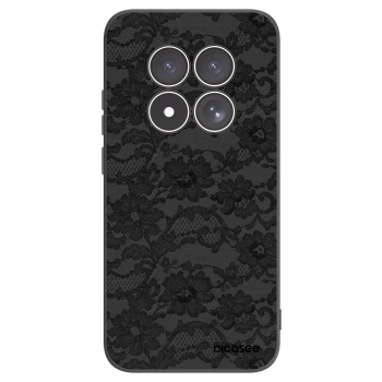 Picasee Xiaomi Redmi Note 15 Pro 4G Hülle - Schwarzes Silikon - Dark Elegance
