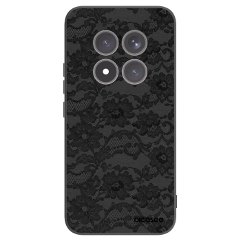 Picasee Xiaomi Redmi Note 15 Pro+ Hülle - Schwarzes Silikon - Dark Elegance