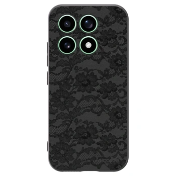 Picasee Xiaomi 17 Hülle - Schwarzes Silikon - Dark Elegance