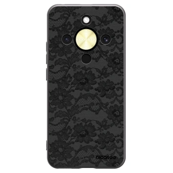 Picasee Honor Magic8 Lite 5G Hülle - Schwarzes Silikon - Dark Elegance