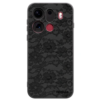 Picasee OPPO Find X9 Pro Hülle - Schwarzes Silikon - Dark Elegance