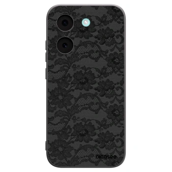 Picasee Xiaomi Poco X8 Pro Hülle - Schwarzes Silikon - Dark Elegance