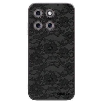Picasee Motorola Moto G77 Hülle - Schwarzes Silikon - Dark Elegance