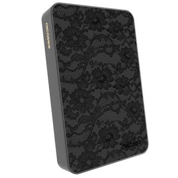 Picasee Powerbank mit MagSafe 10 000 mAh Grau - Dark Elegance