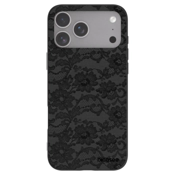 Picasee Apple iPhone 18 Pro Max Hülle - Schwarzes Silikon - Dark Elegance
