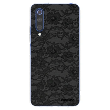 Picasee Xiaomi Mi 9 SE Hülle - Transparentes Silikon - Dark Elegance