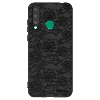 Picasee Honor 20 Lite Hülle - Schwarzes Silikon - Dark Elegance