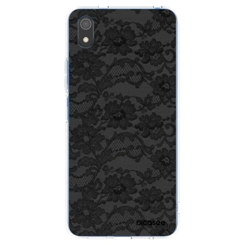 Picasee Xiaomi Redmi 7A Hülle - Transparentes Silikon - Dark Elegance