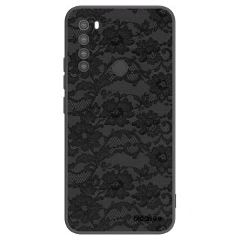Picasee Xiaomi Redmi Note 8 Hülle - Schwarzes Silikon - Dark Elegance