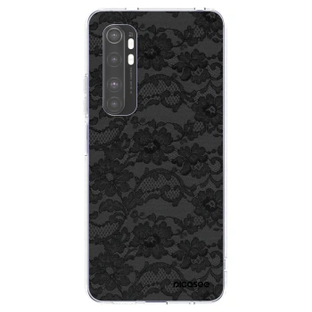 Picasee Xiaomi Mi Note 10 Lite Hülle - Transparentes Silikon - Dark Elegance