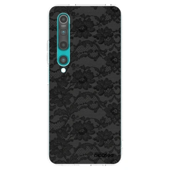 Picasee Xiaomi Mi 10 Hülle - Transparentes Silikon - Dark Elegance