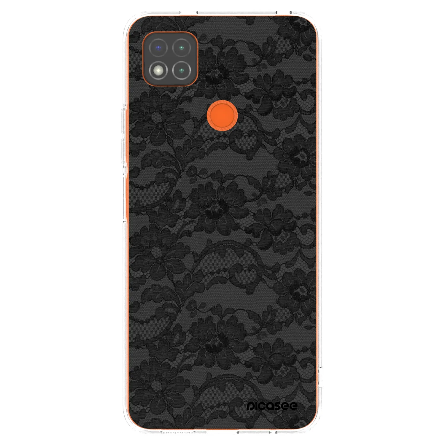 Picasee Xiaomi Redmi 9C Hülle - Transparentes Silikon - Dark Elegance