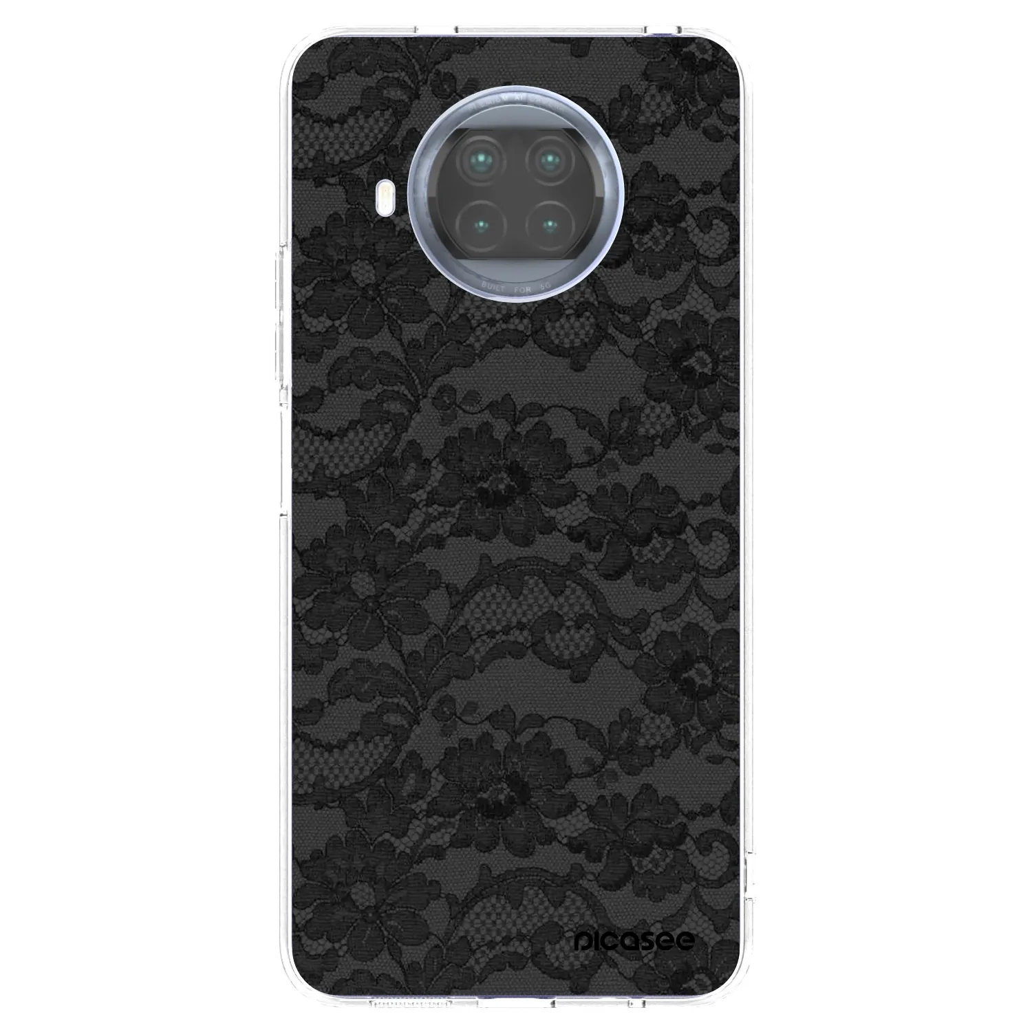 Picasee Xiaomi Mi 10T Lite Hülle - Transparentes Silikon - Dark Elegance