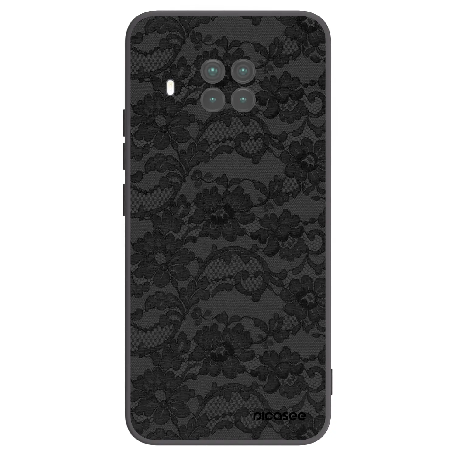 Picasee Xiaomi Mi 10T Lite Hülle - Schwarzes Silikon - Dark Elegance