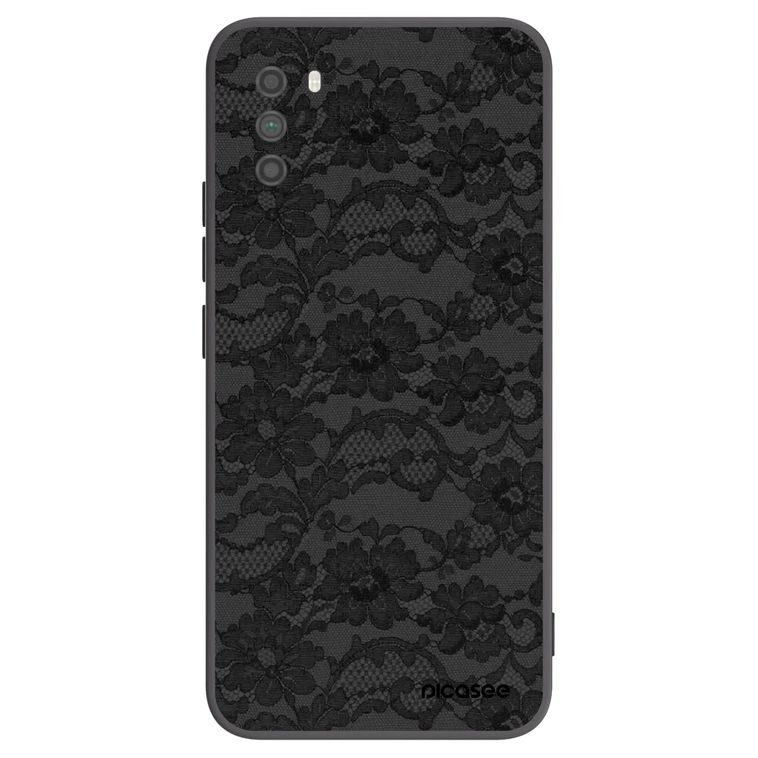 Picasee Xiaomi Poco M3 Hülle - Schwarzes Silikon - Dark Elegance