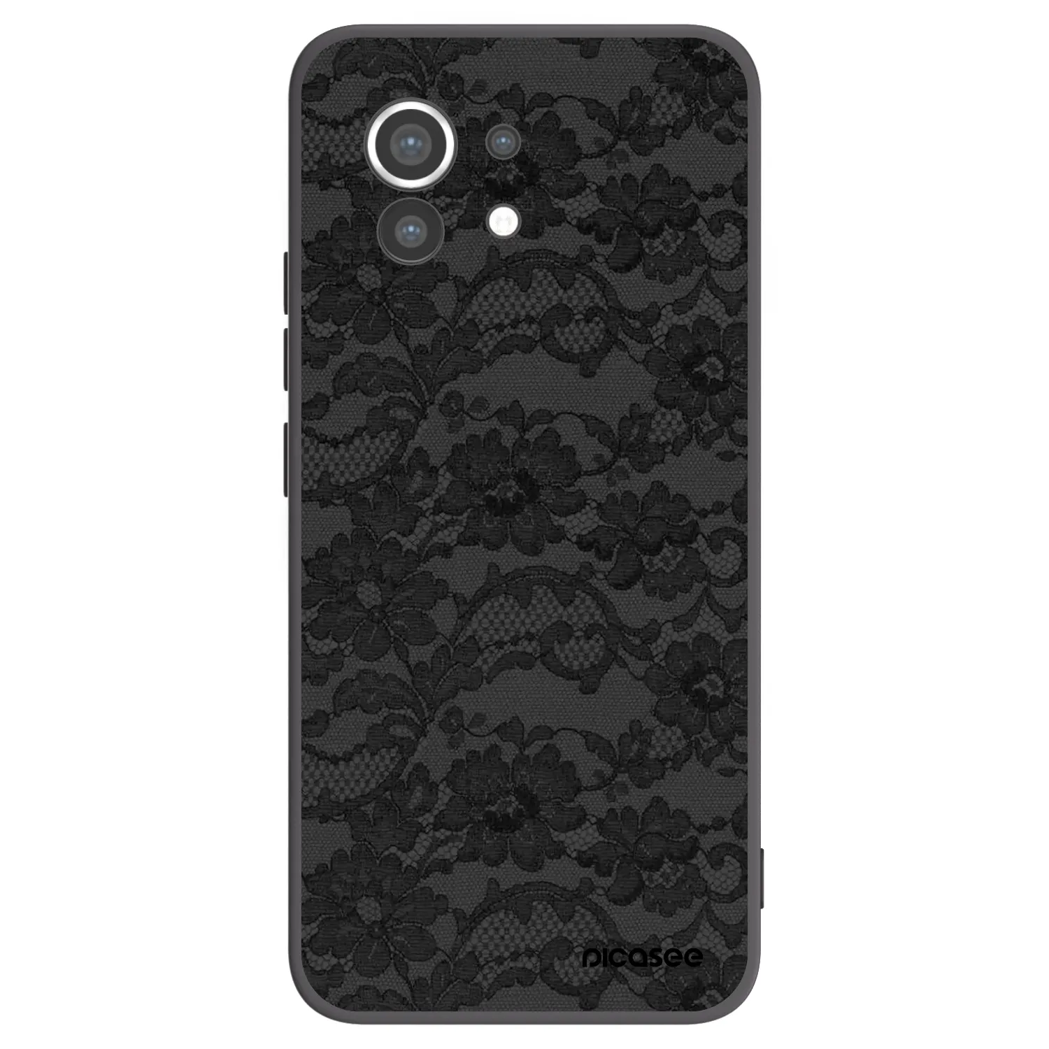 Picasee Xiaomi Mi 11 Hülle - Schwarzes Silikon - Dark Elegance