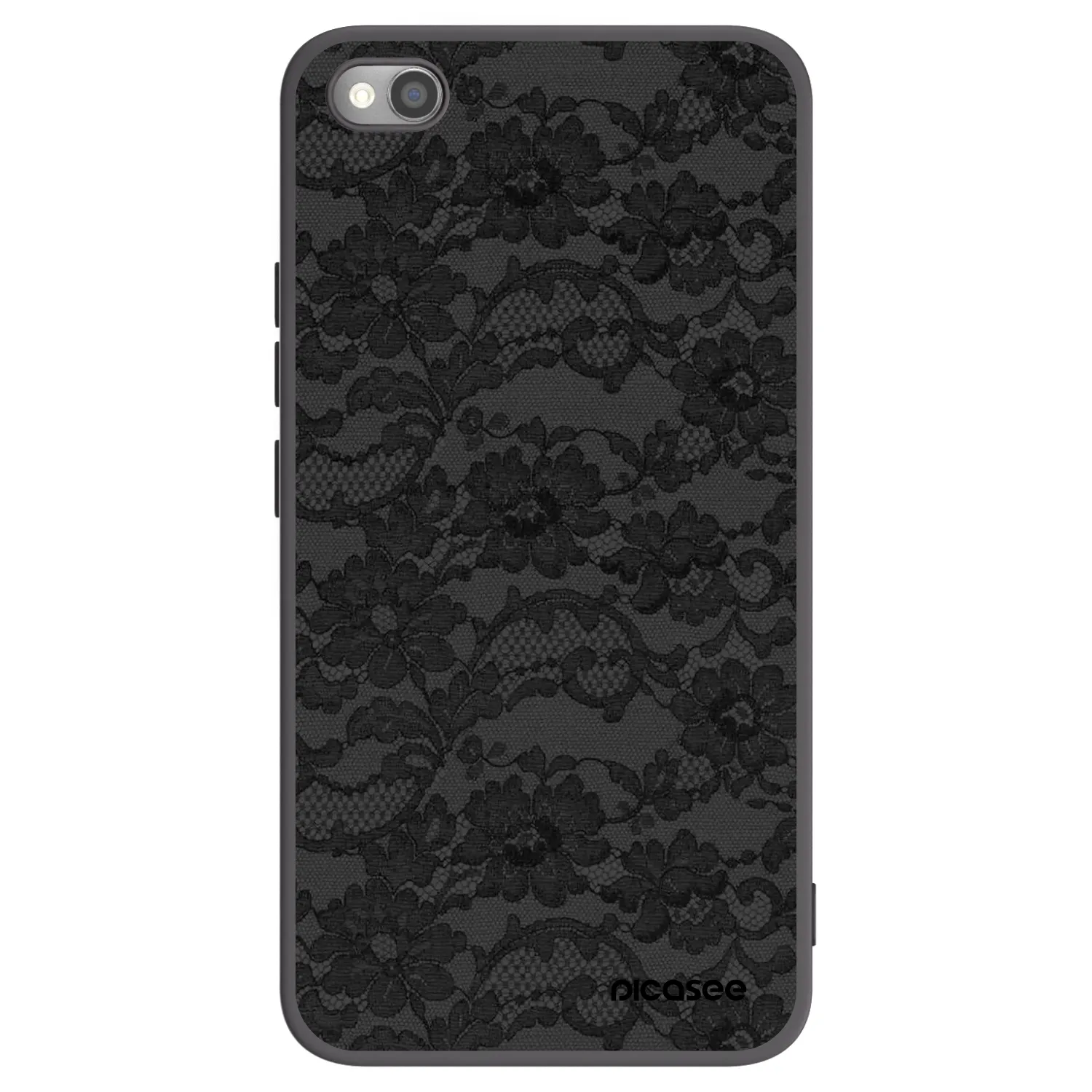 Picasee Xiaomi Redmi Note 11S 5G Hülle - Schwarzes Silikon - Dark Elegance