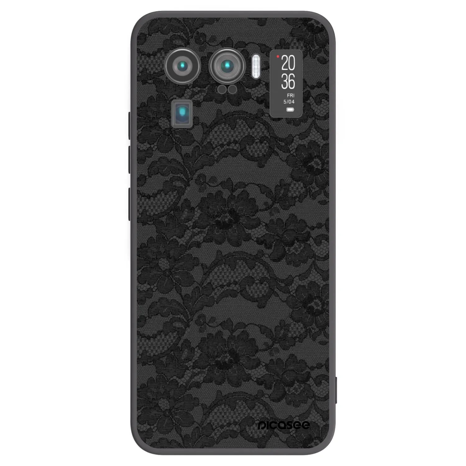 Picasee Xiaomi Mi 11 Ultra Hülle - Schwarzes Silikon - Dark Elegance