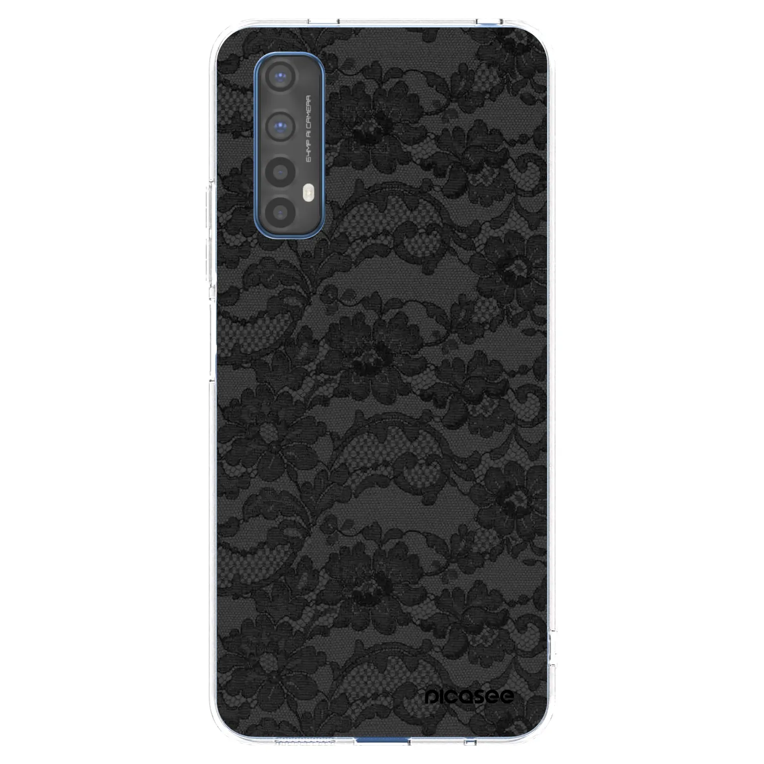 Picasee Realme 7 Hülle - Transparentes Silikon - Dark Elegance