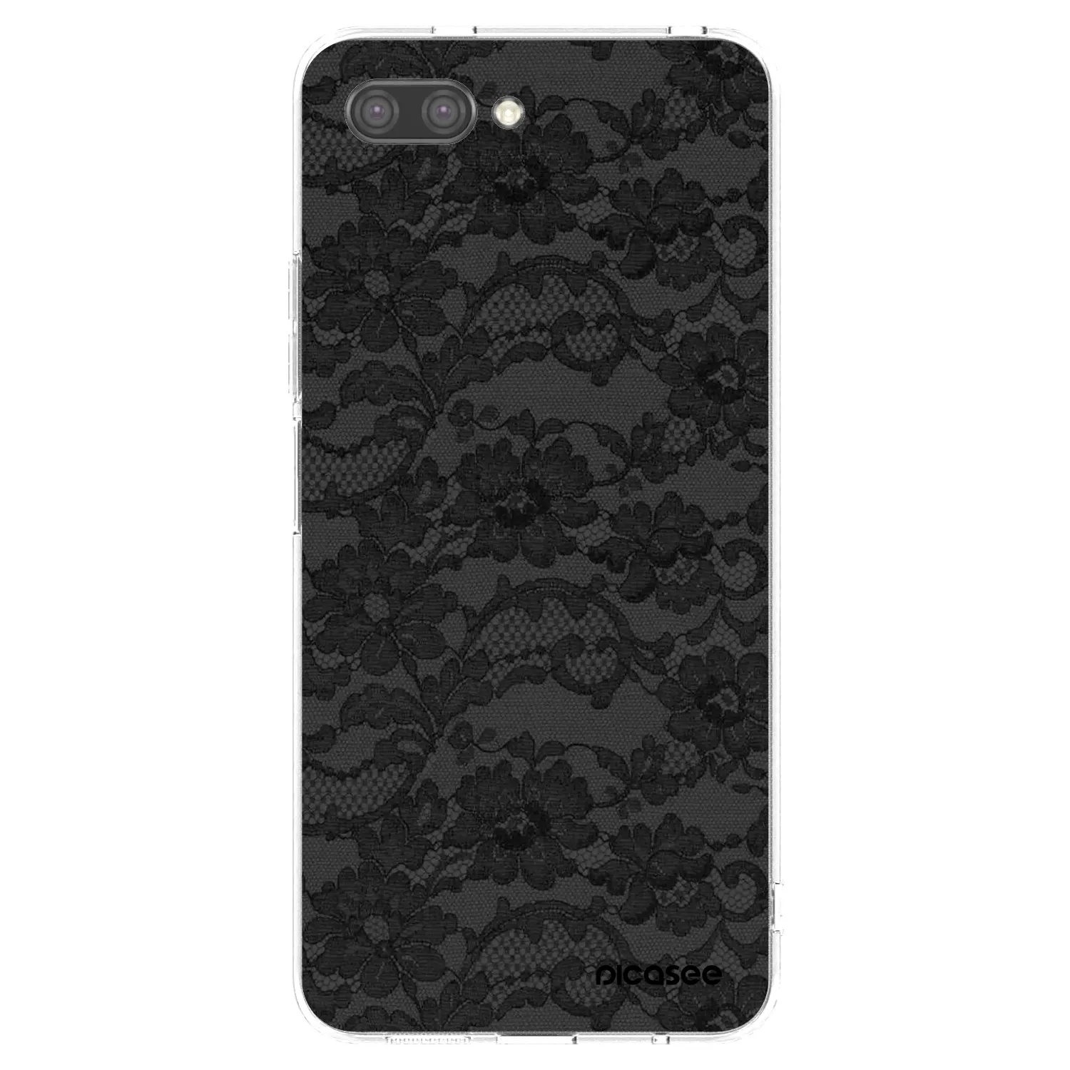 Picasee Honor 10 Hülle - Transparentes Silikon - Dark Elegance