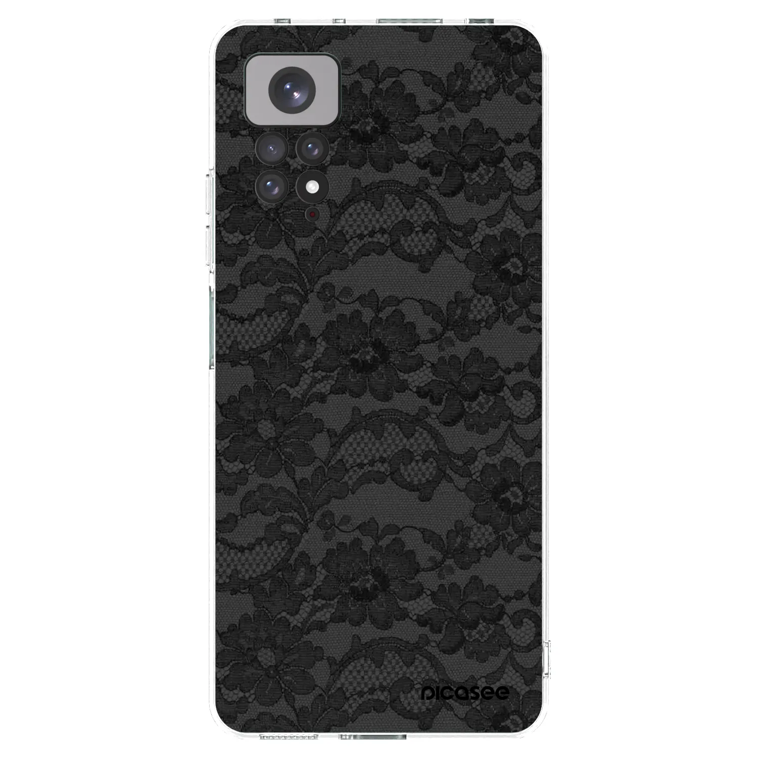 Picasee Xiaomi Redmi Note 11S 4G Hülle - Transparentes Silikon - Dark Elegance