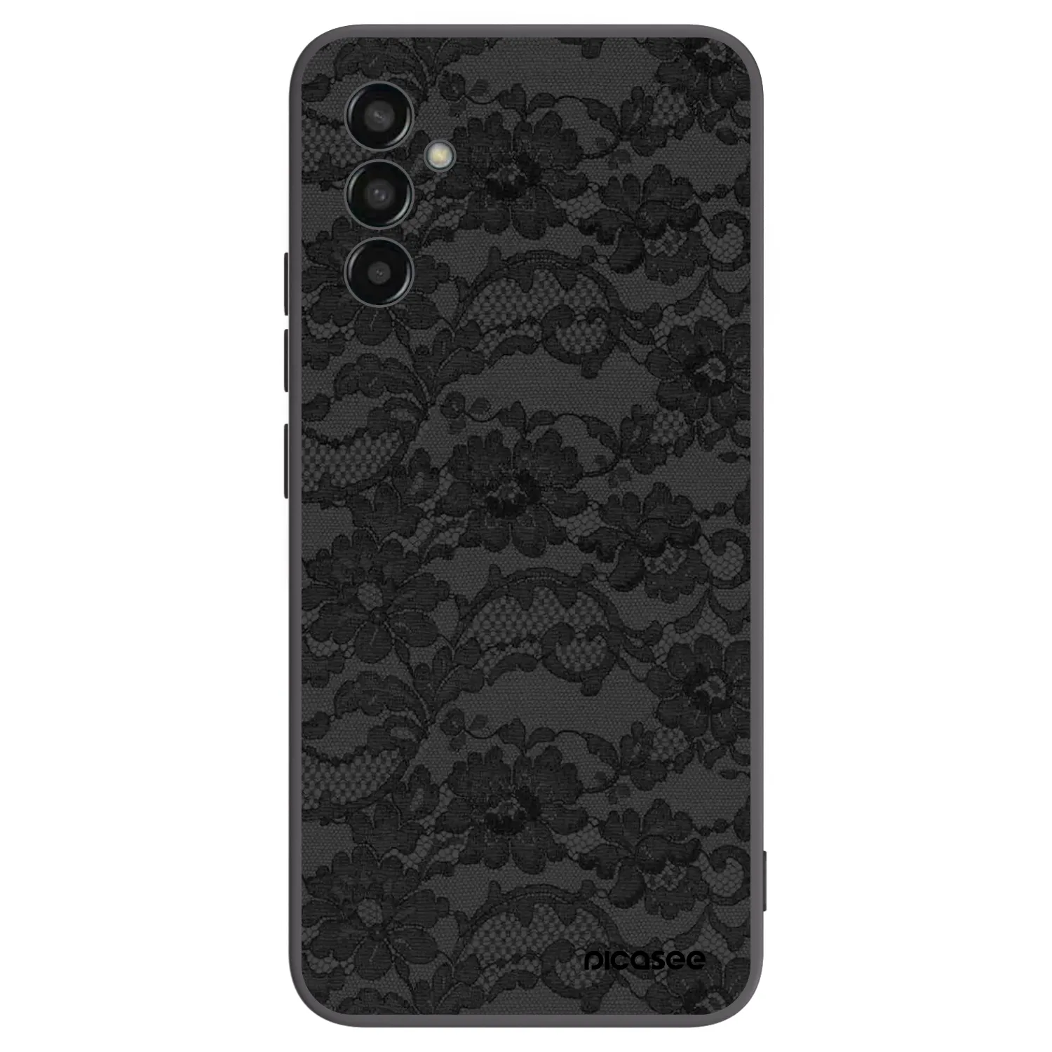 Picasee Samsung Galaxy M13 M135F Hülle - Schwarzes Silikon - Dark Elegance