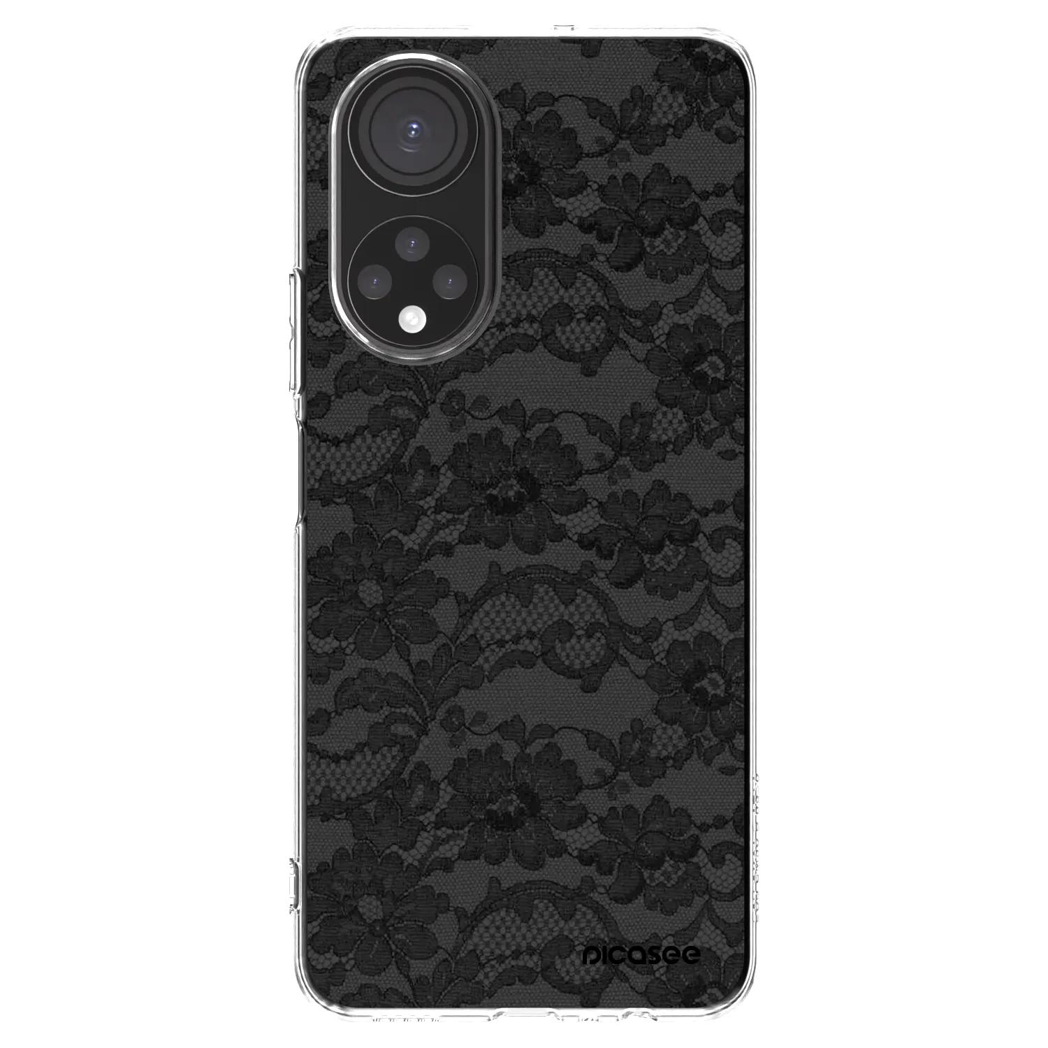 Picasee Honor X7 Hülle - Transparentes Silikon - Dark Elegance