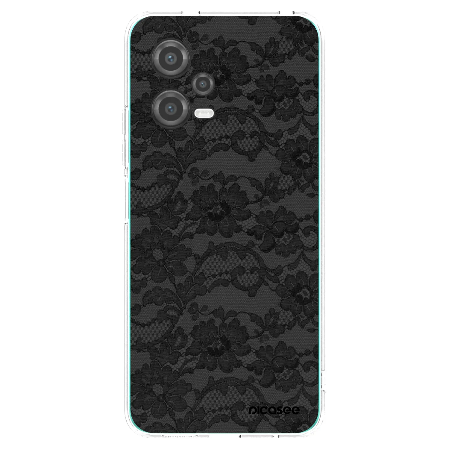 Picasee Xiaomi Poco X5 Hülle - Transparentes Silikon - Dark Elegance