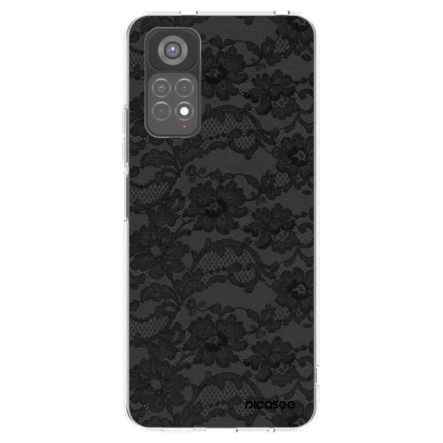 Picasee Xiaomi Redmi Note 11S 5G Hülle - Transparentes Silikon - Dark Elegance