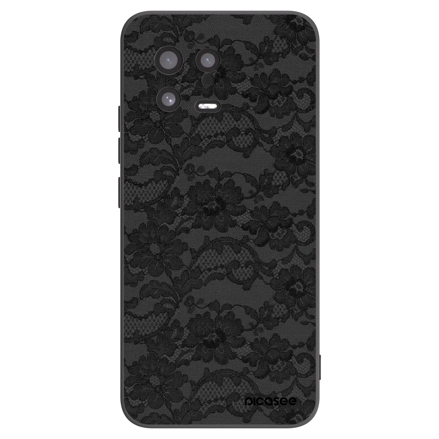 Picasee Xiaomi 13 Hülle - Schwarzes Silikon - Dark Elegance