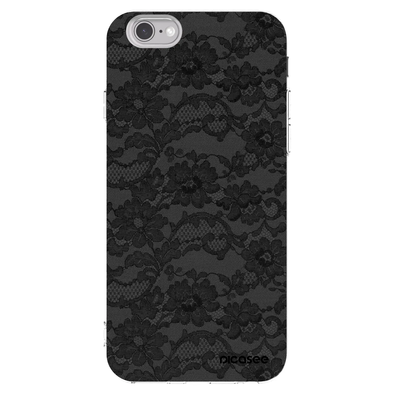 Picasee Apple iPhone 6/6S Hülle - Transparentes Silikon - Dark Elegance