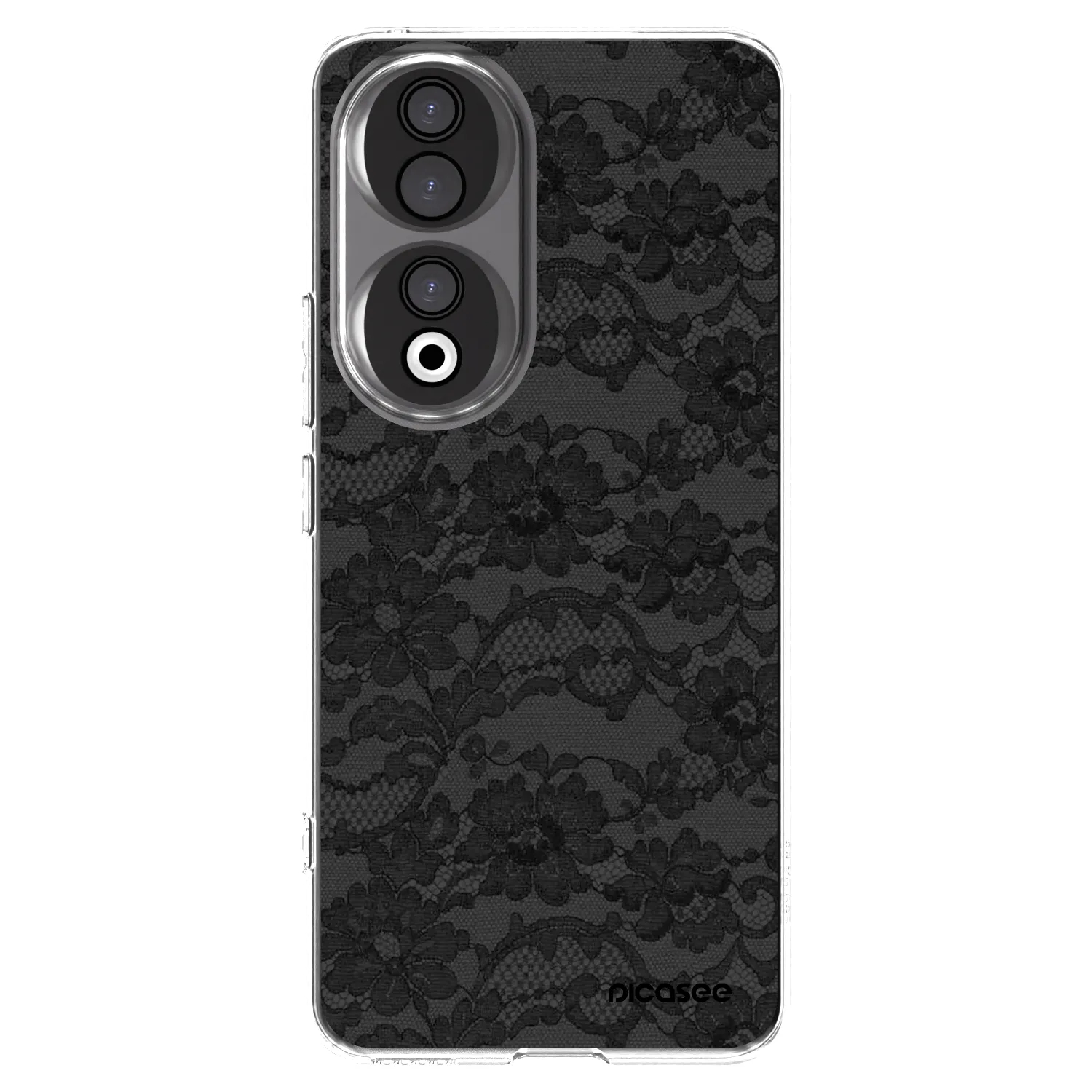 Picasee Honor 90 5G Hülle - Transparentes Silikon - Dark Elegance