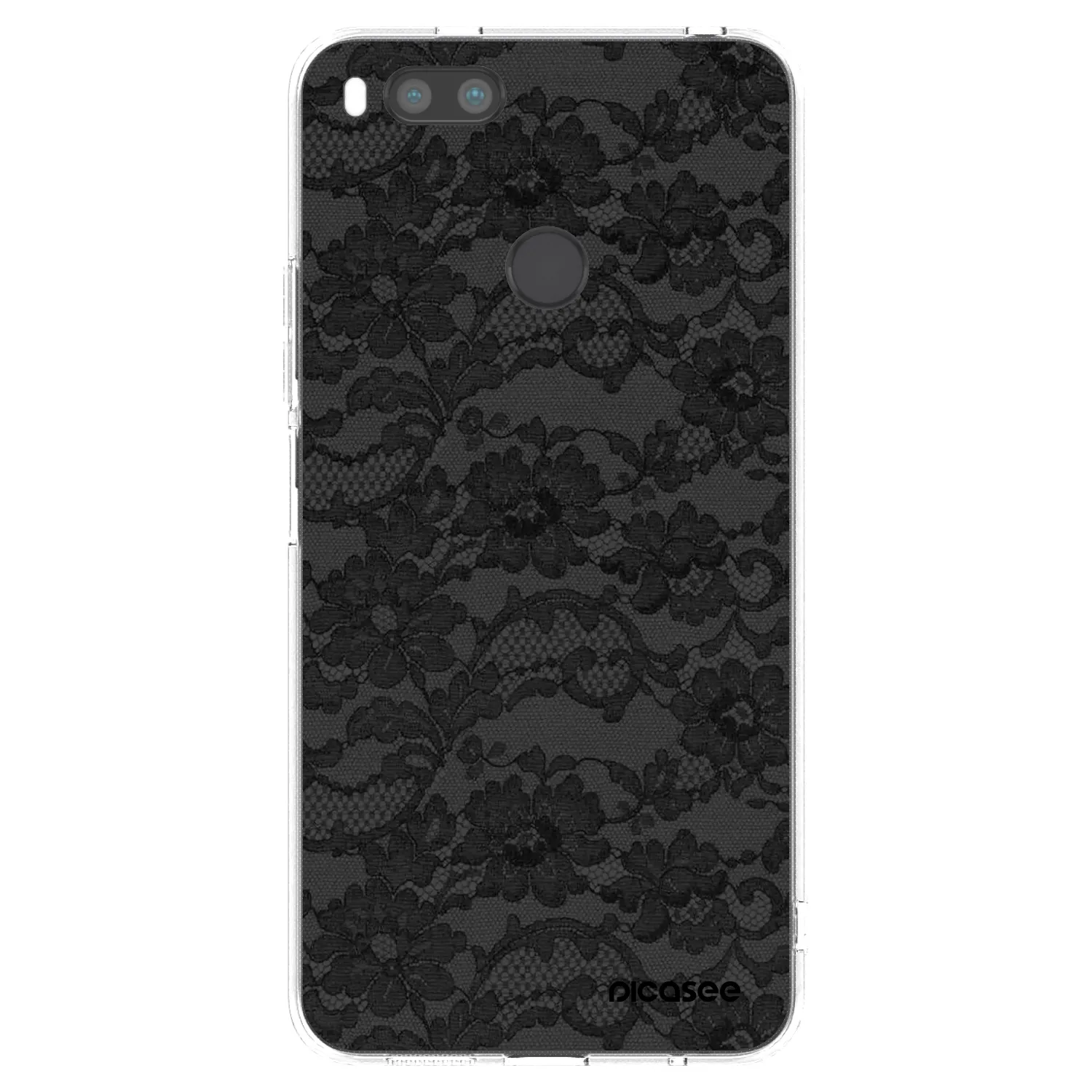 Picasee Xiaomi Redmi Note 11S 5G Hülle - Transparentes Silikon - Dark Elegance
