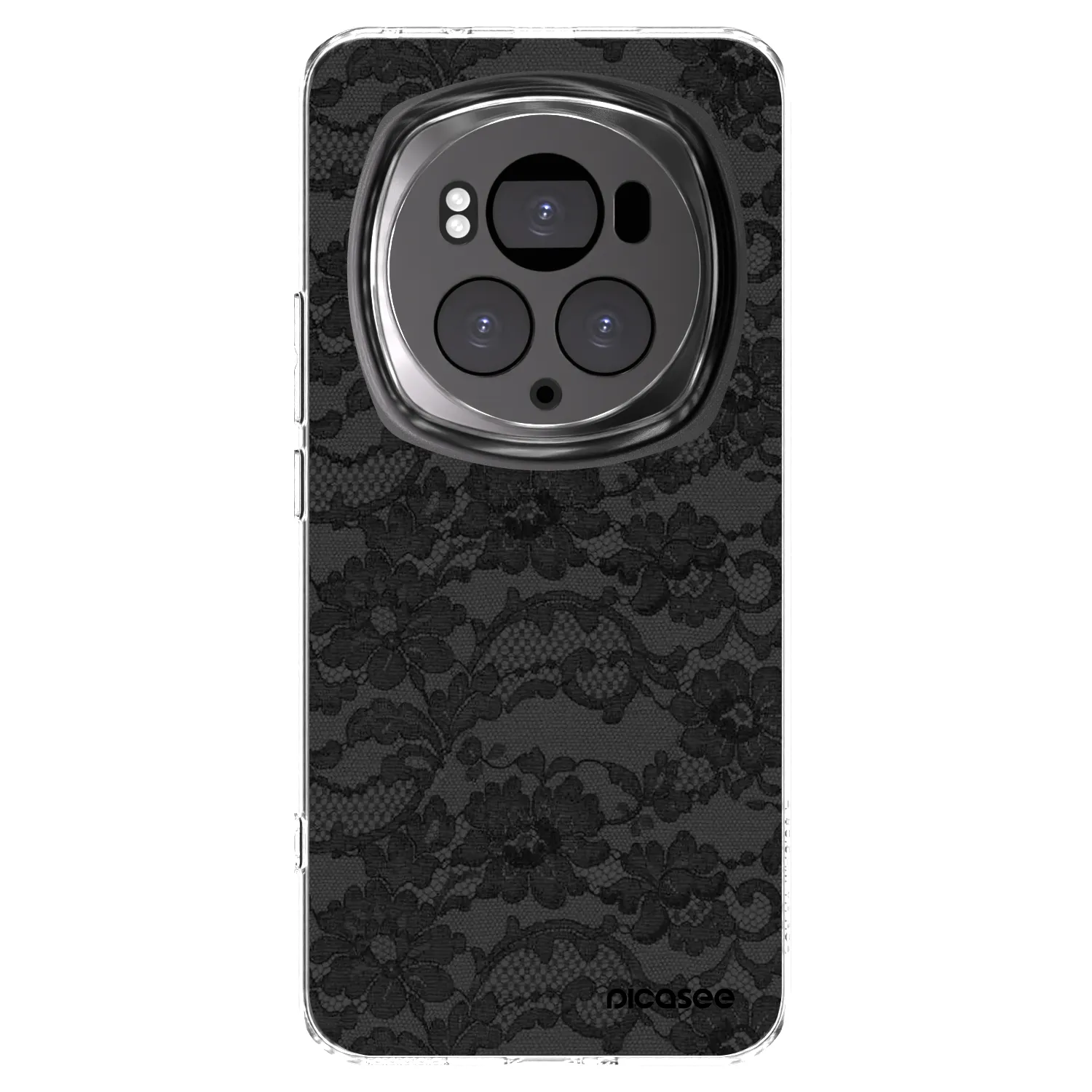 Picasee Honor Magic6 Pro Hülle - Transparentes Silikon - Dark Elegance