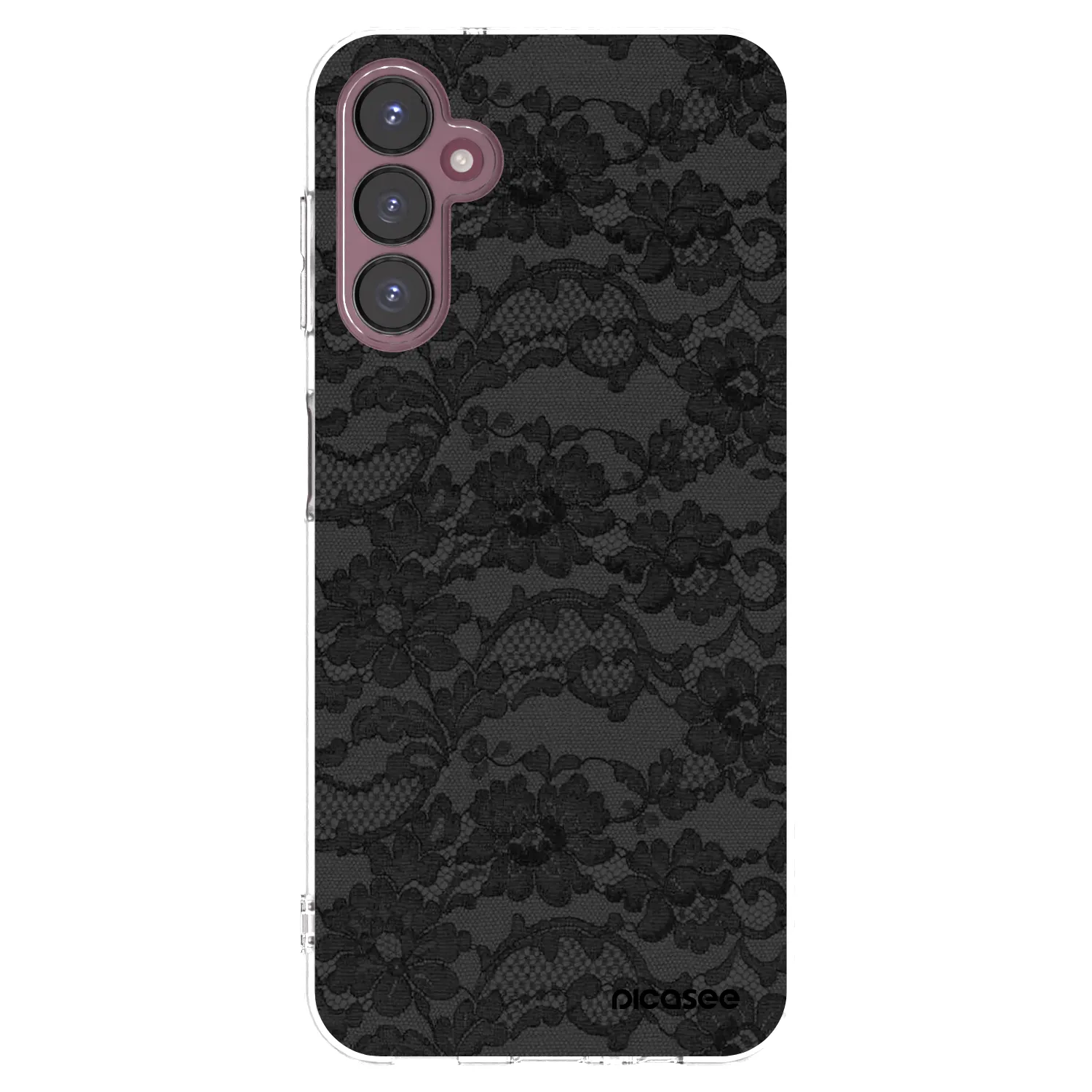 Picasee Samsung Galaxy A05s A057G Hülle - Transparentes Silikon - Dark Elegance
