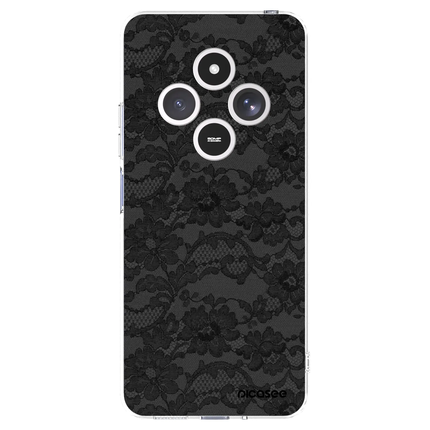 Picasee Xiaomi Redmi 14C Hülle - Transparentes Silikon - Dark Elegance